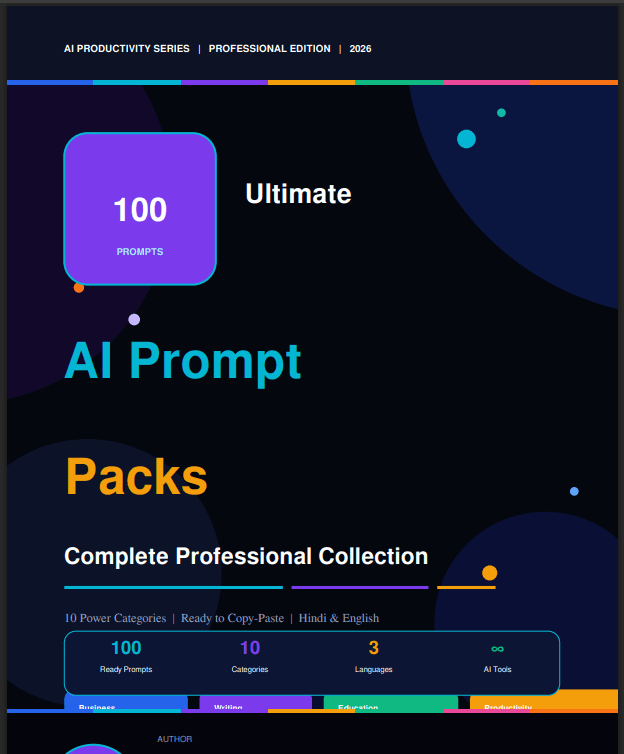 100 Ultimate AI Prompt Packs