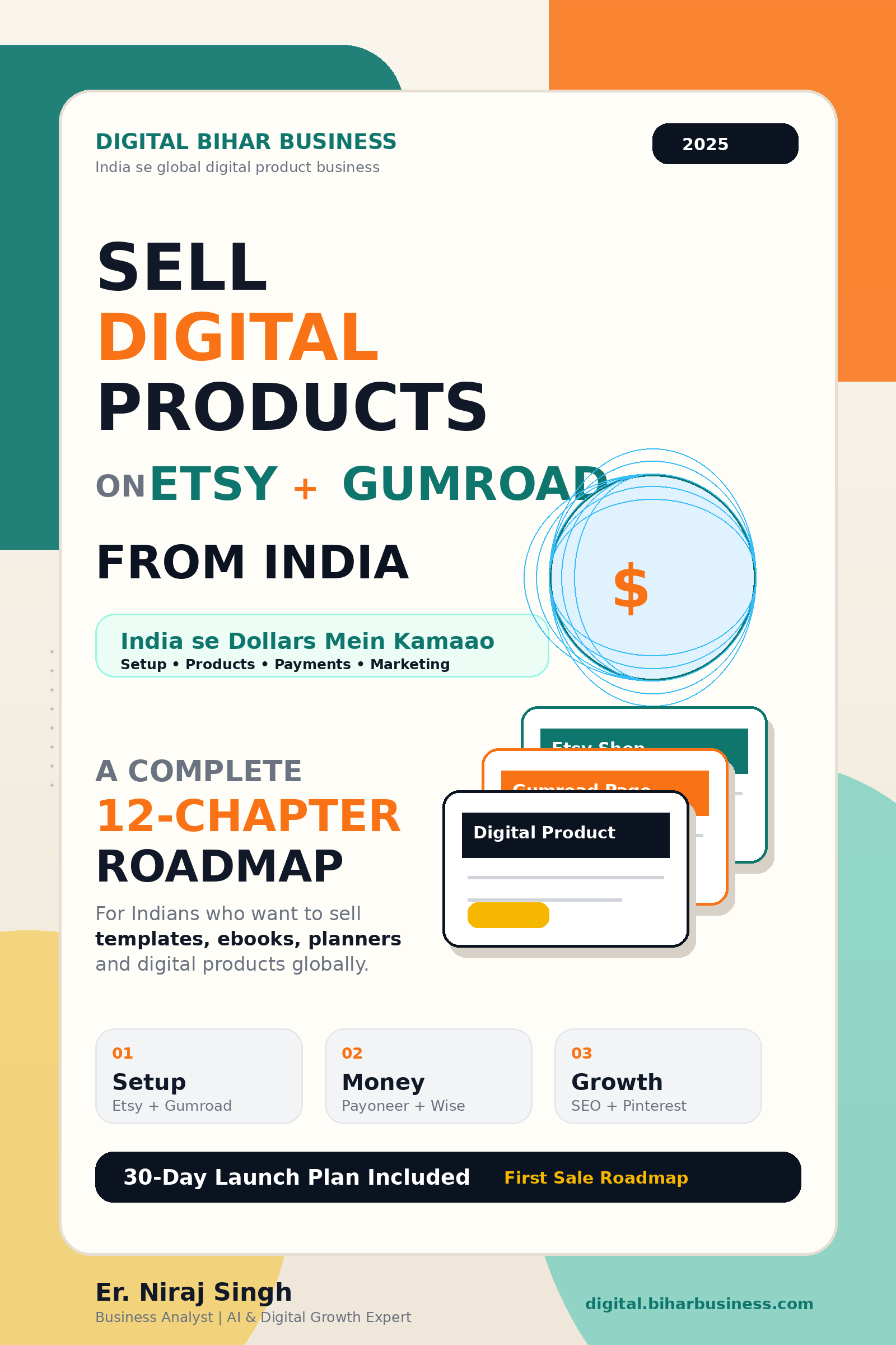 Sell Digital Products on Etsy & Gumroad from India — Complete Guide 2026